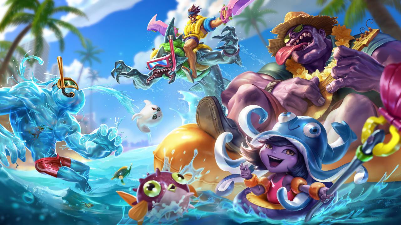 Pool Party Skins