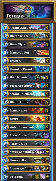 Tempo Mage List