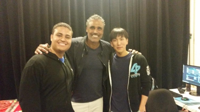 Rick Fox with Kyle Fox and Doublelift