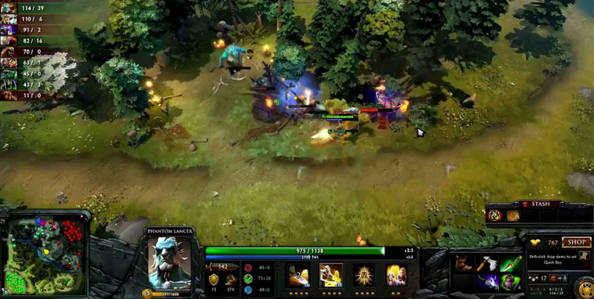 Gameplay in Dota 2