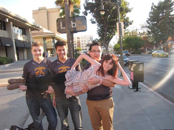 Naomi with Fnatic