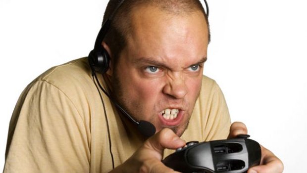 angry gamer