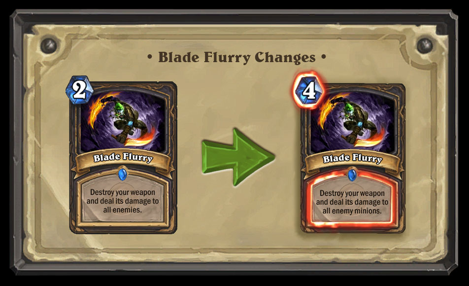 Rogue Problem Blade Flurry Nerf