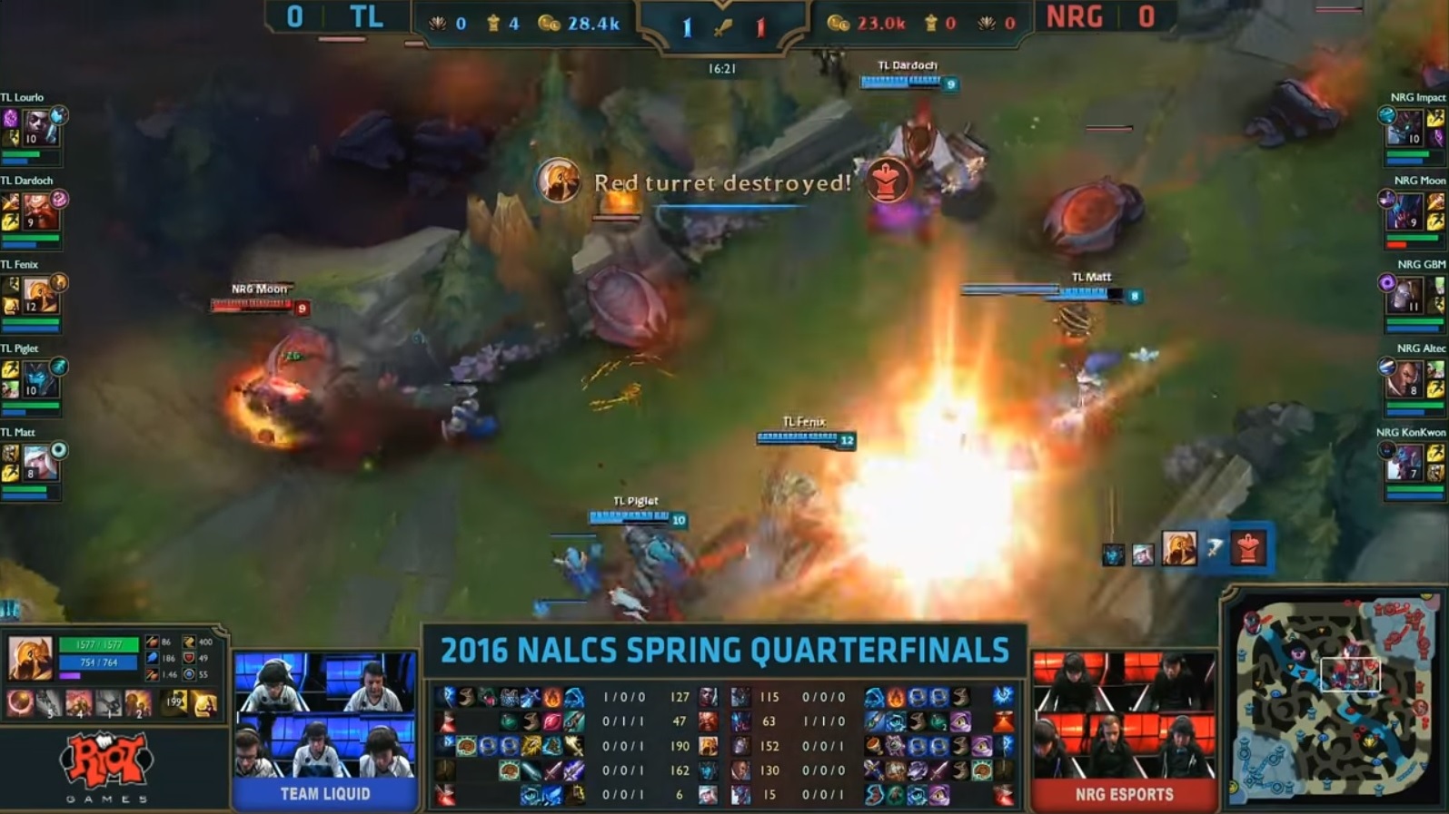 NRG v TL Game 1