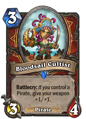 Bloodsail Cultist pirate warrior deck