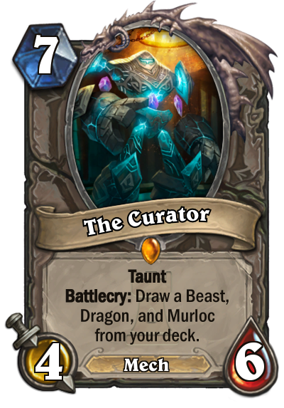 One Night in Karazhan cards The Curator