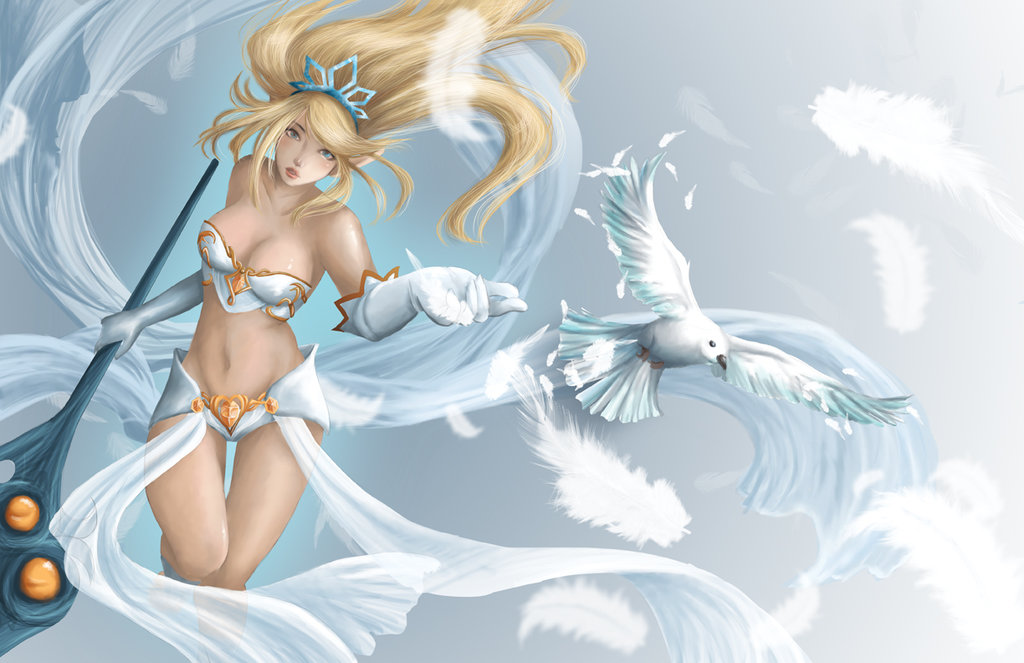 Every League hunnie's favorite champion: Janna. 