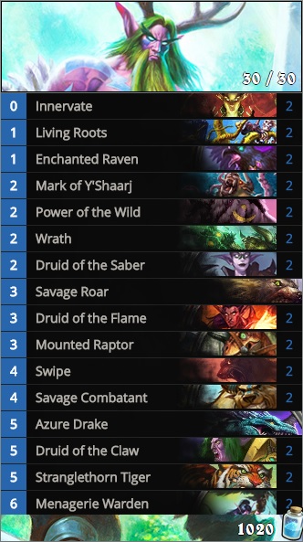 Beast druid decklist