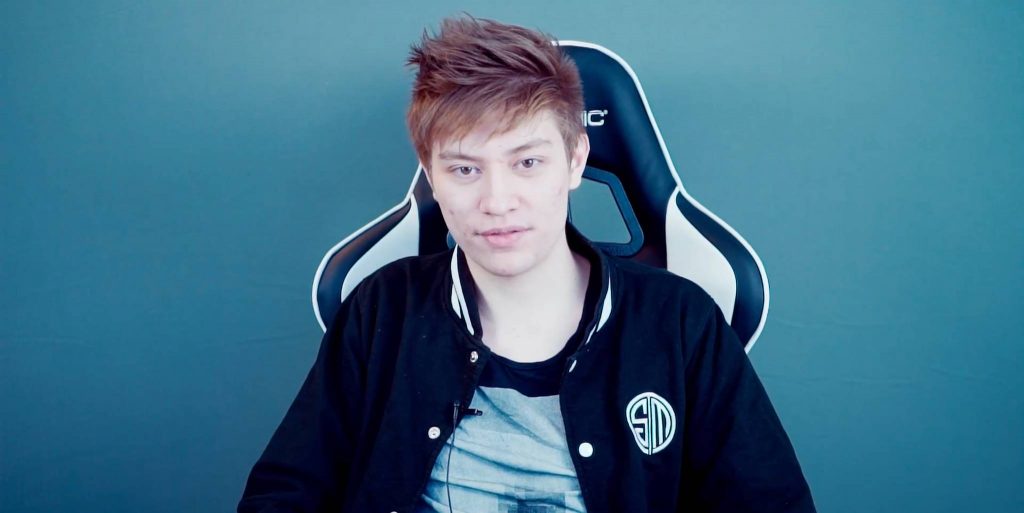 TSM Leffen sitting in a chair melee pros