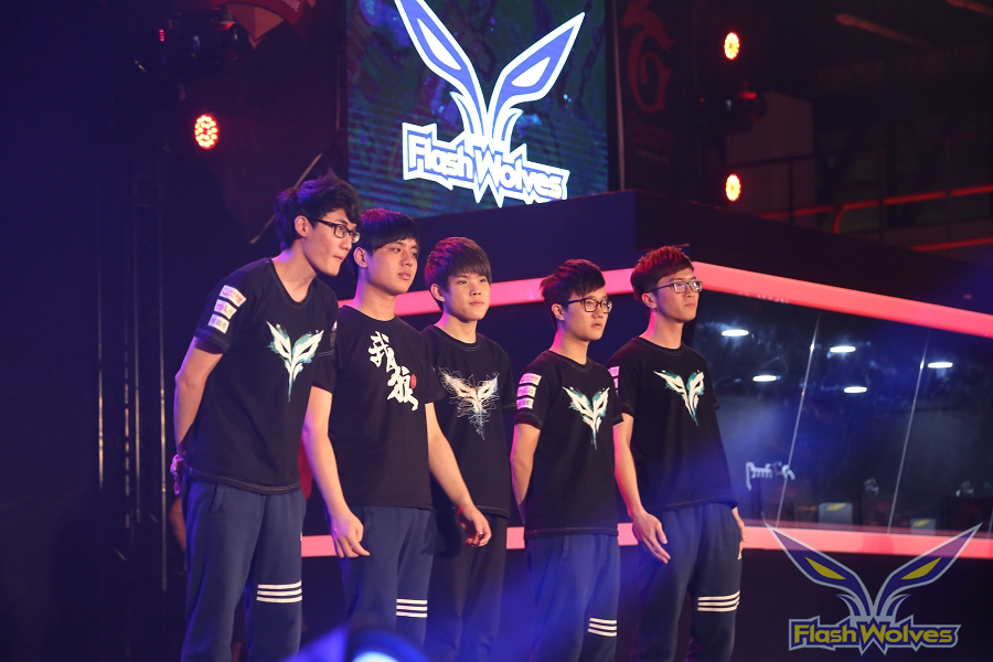 Flash Wolves on Stage