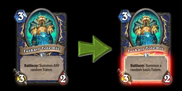 Hearthstone Balance patch 6.1.3