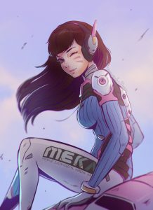 Overwatch Observing Obstacle D.Va