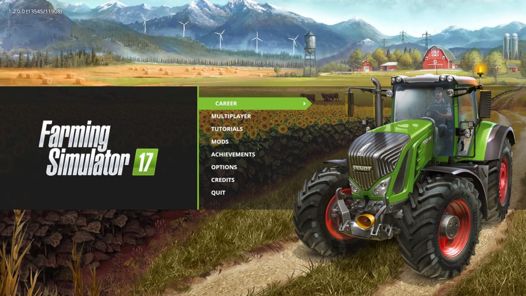 Farming Simulator 17 Title Screen