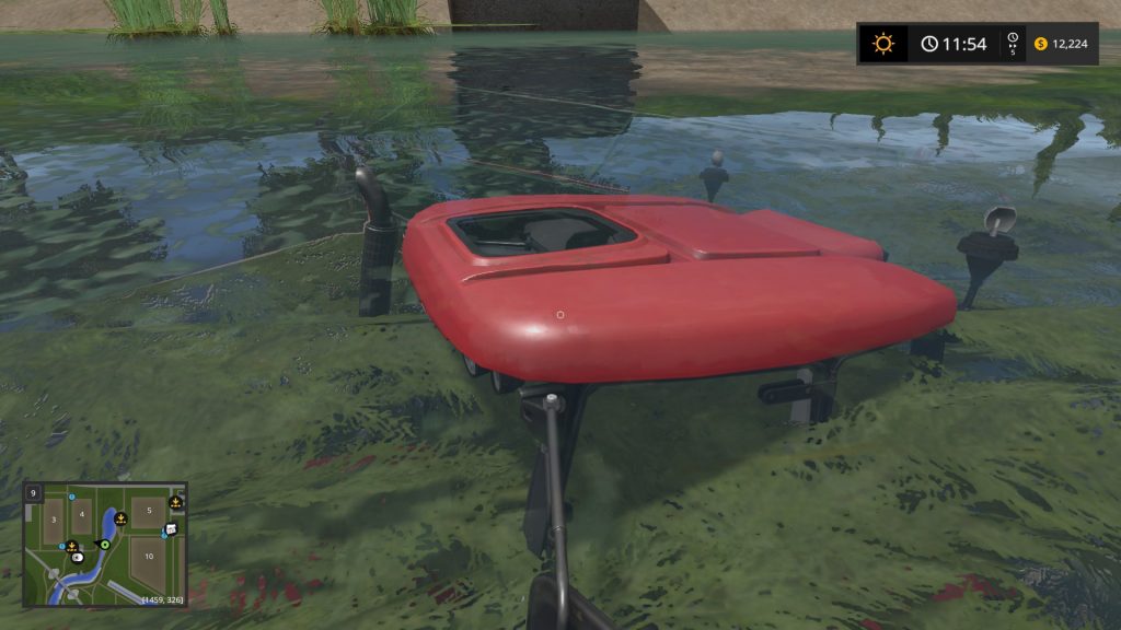 My Submerged Farming Simulator 17 Tractor