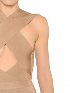 Beige Gauze Dress