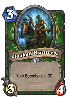 Secret Face Hunter's Greatest Weapon: Cloaked Huntress