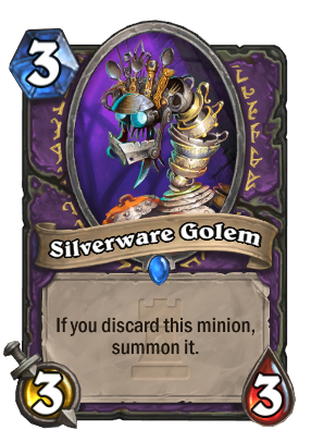 Silverware Golem - Discard for days