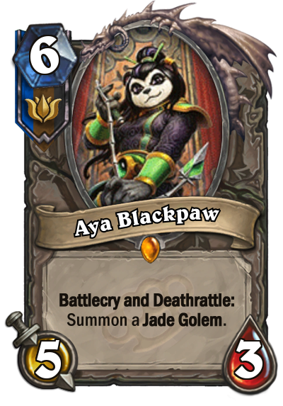 Aya Blackpaw - Jade Golem