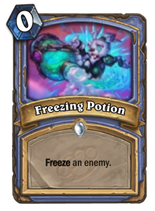 Freezing Potion Useless Mean Streets of Gadgetzan