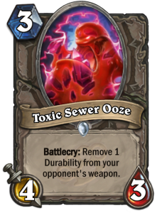 Toxic Sewer Ooze Useless Mean Streets of Gadgetzan