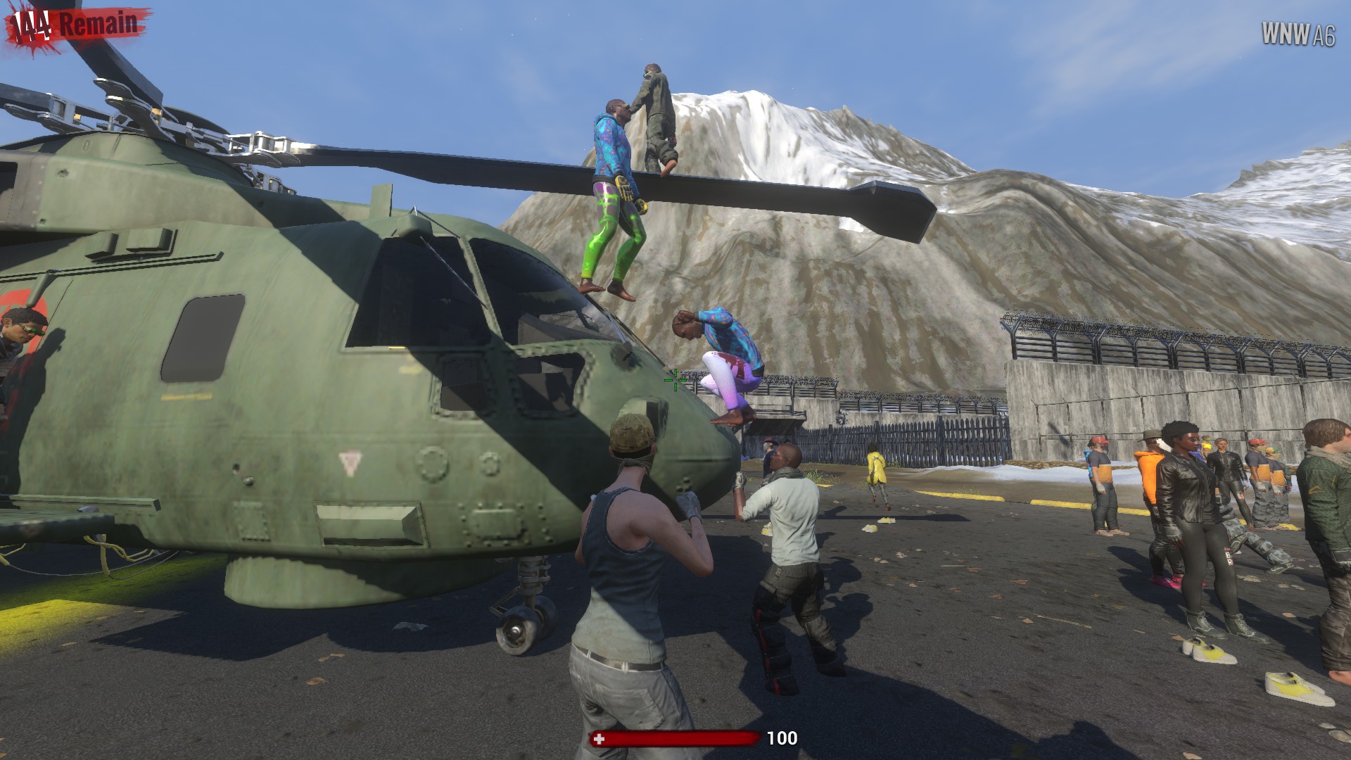 Every game of H1Z1: King of the Kill starts off in Fort Destiny.