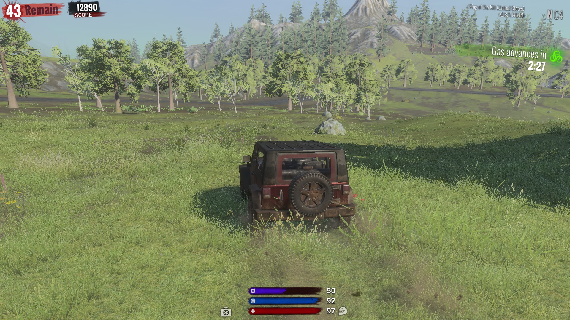 Cars are scarce in H1Z1: King of the Kill. Be careful, because it's easy to run out of gas.