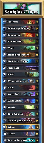 C'Thun Kun decklist