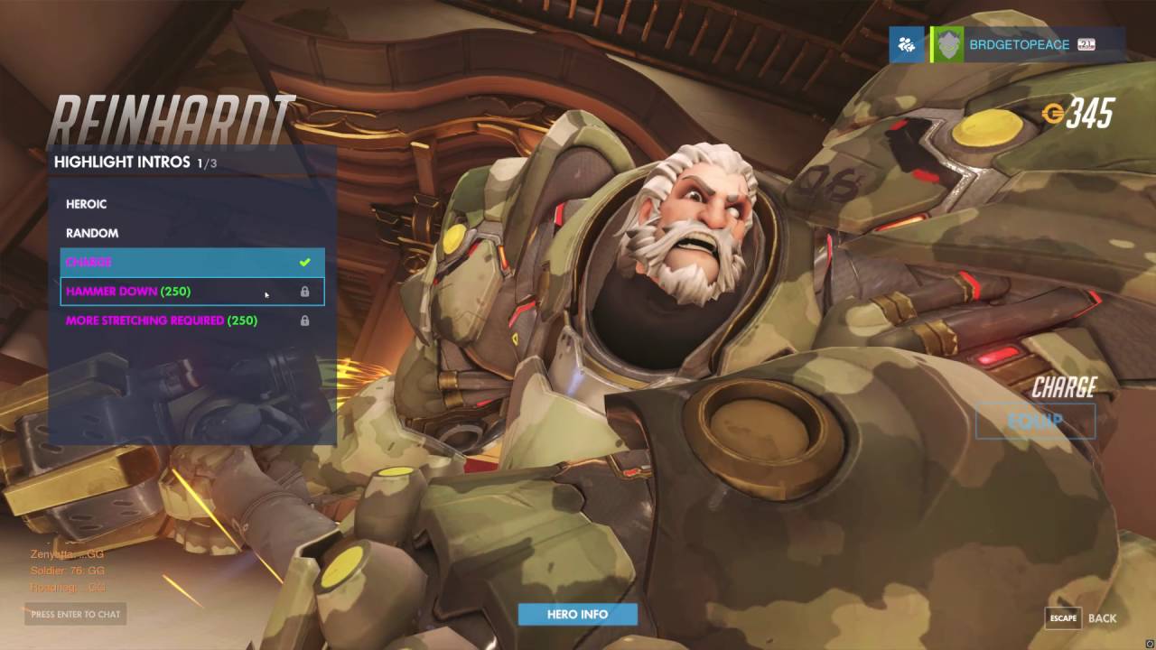 Reinhardt without his helmet on. He's got quite an impressive beard.