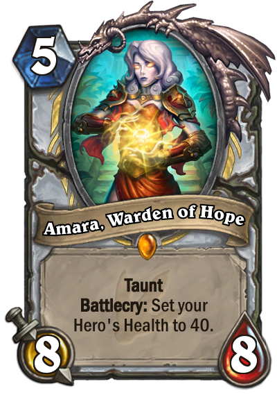 Journey to Un'Goro - Amara, Warden of Hope 