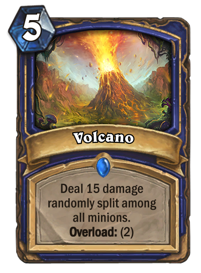 Journey to Un'Goro Volcano - New Shaman Card