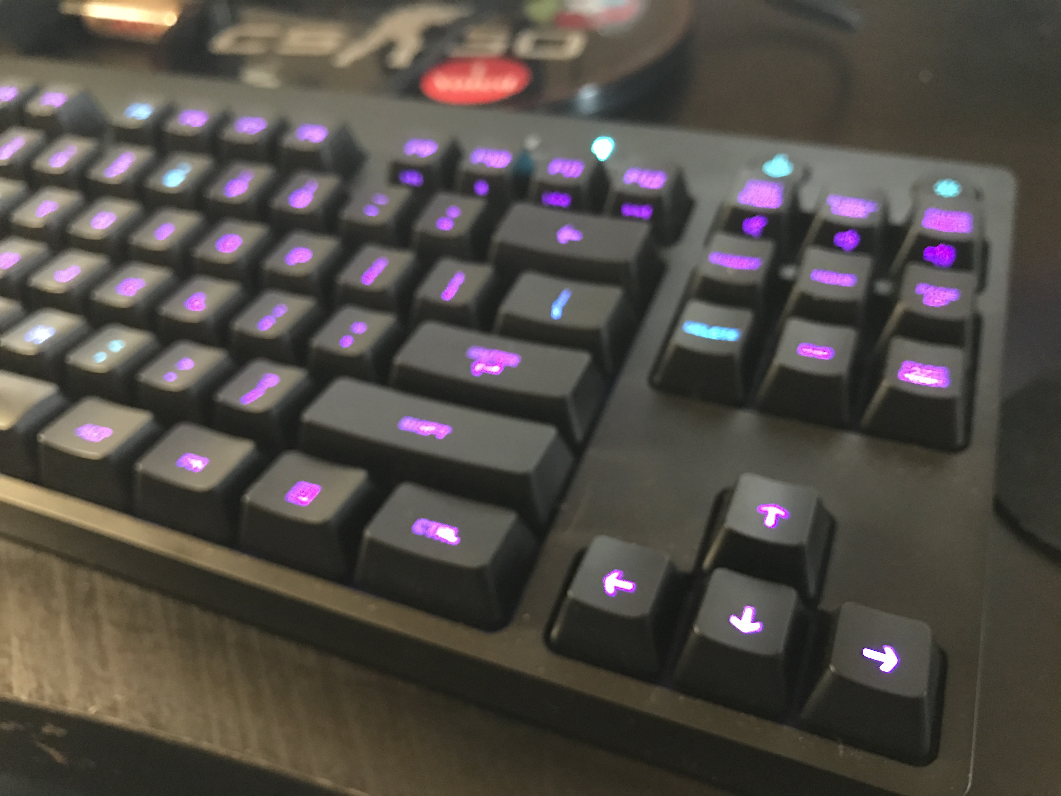 The Logitech G Pro Keyboard has gotten rid of the numpad, opting for a tenkeyless design instead.