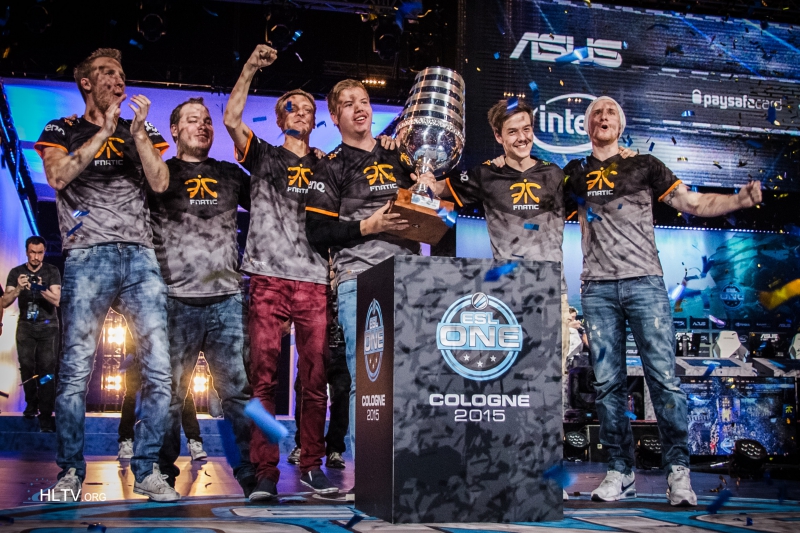 Fnatic winning ESL One Cologne 2015 Esports Edition