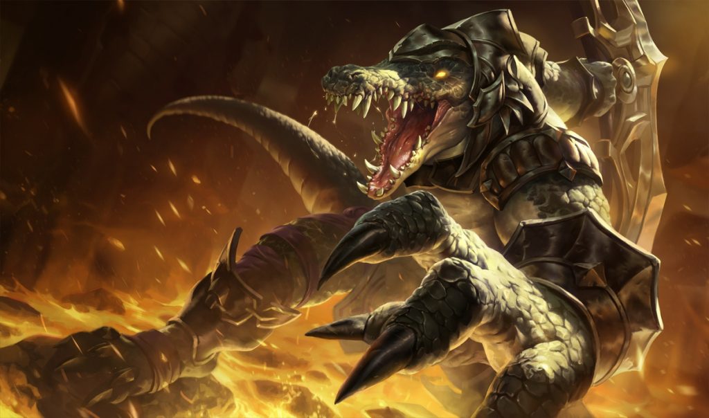 Renekton can depend on making plays in the mid game, but his power is offset by a mediocre late game. 