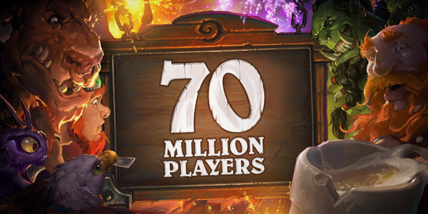 70 million Hearthstone players