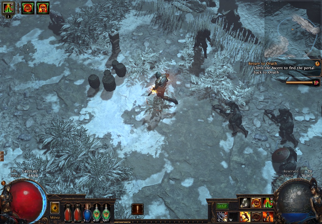 The end of Act Four in Path of Exile sets you up for your journey towards Act Five.