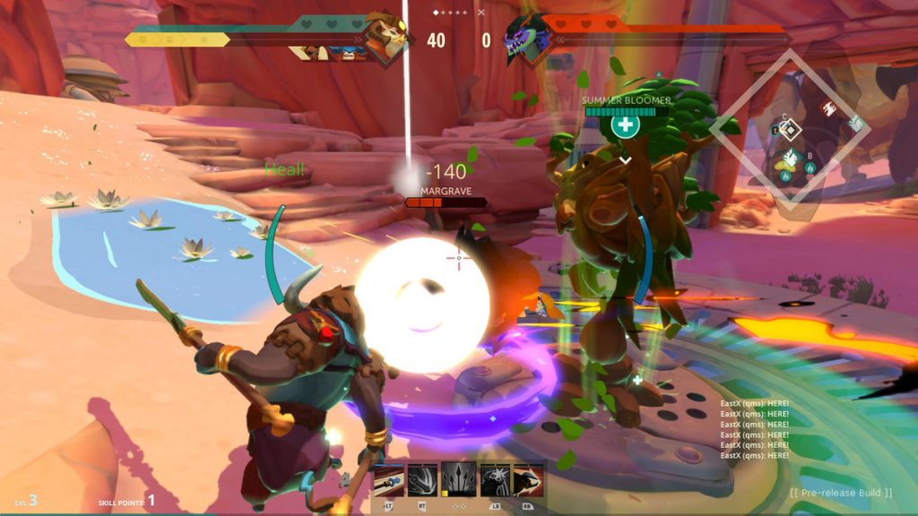 Screenshot from Gigantic.