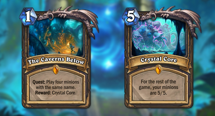 Caverns of Time is Hearthstone's first ever Wild expansion, also