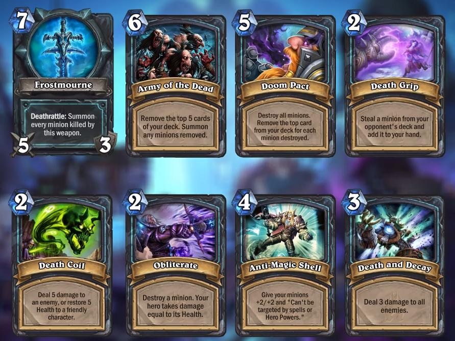 Death Knight Cards