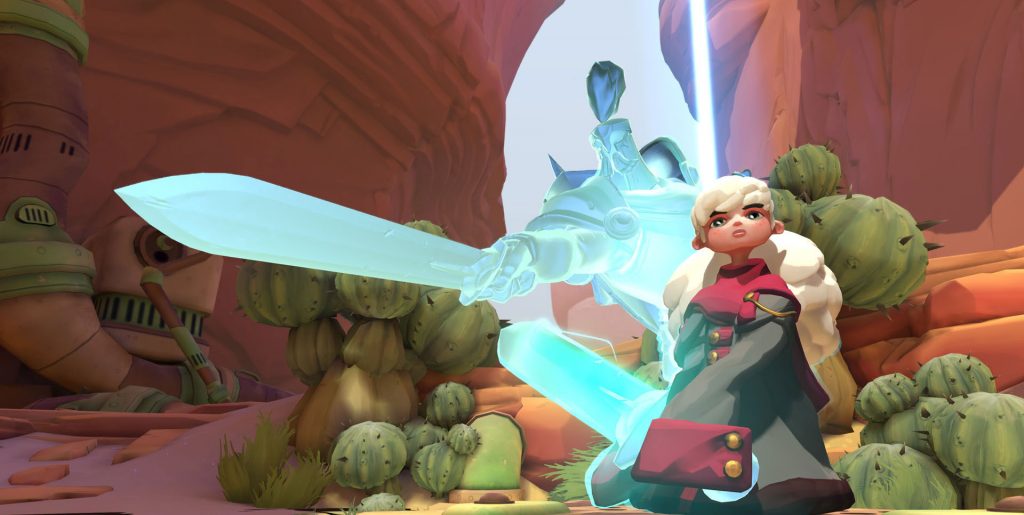 Screenshot from Gigantic.