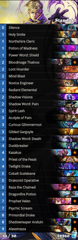 Highlander Dragon Priest Decklist