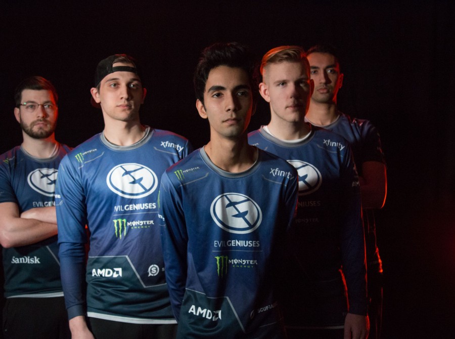 Universe EG Roster Shuffle - This was what the Evil Geniuses roster looked like before Universe was kicked from the team in December of 2017.