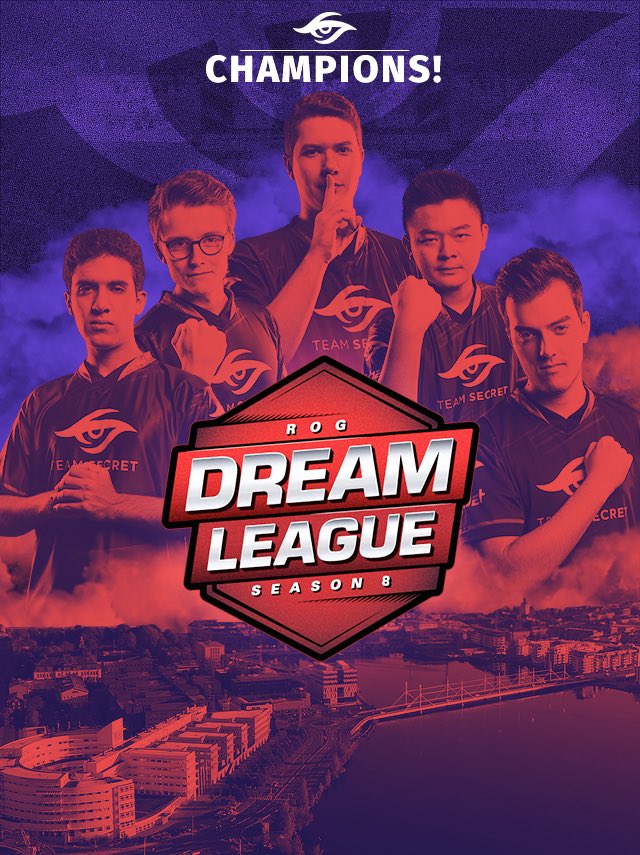 Team Secret DreamLeague Champions