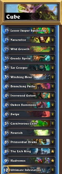 Hadronix Druid Decklist