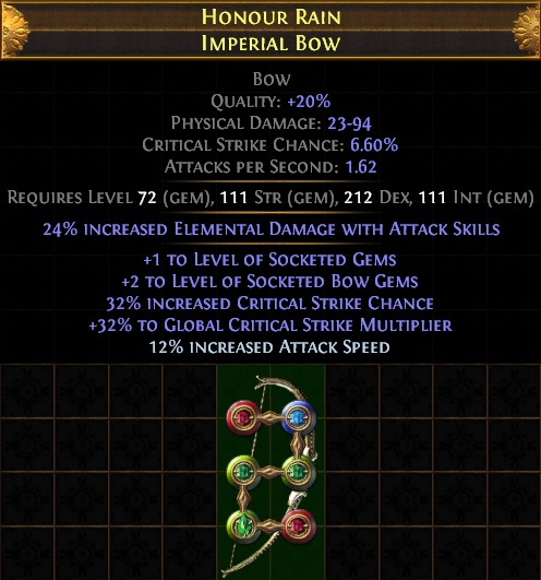 Elemental Hit Bow