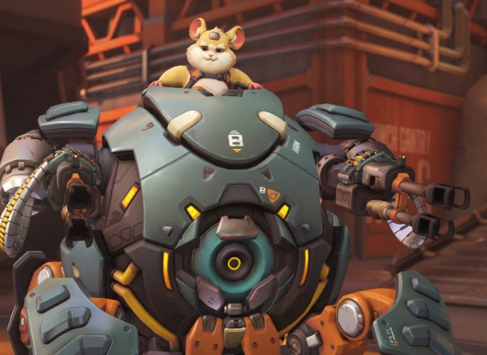 overwatch wrecking ball plush