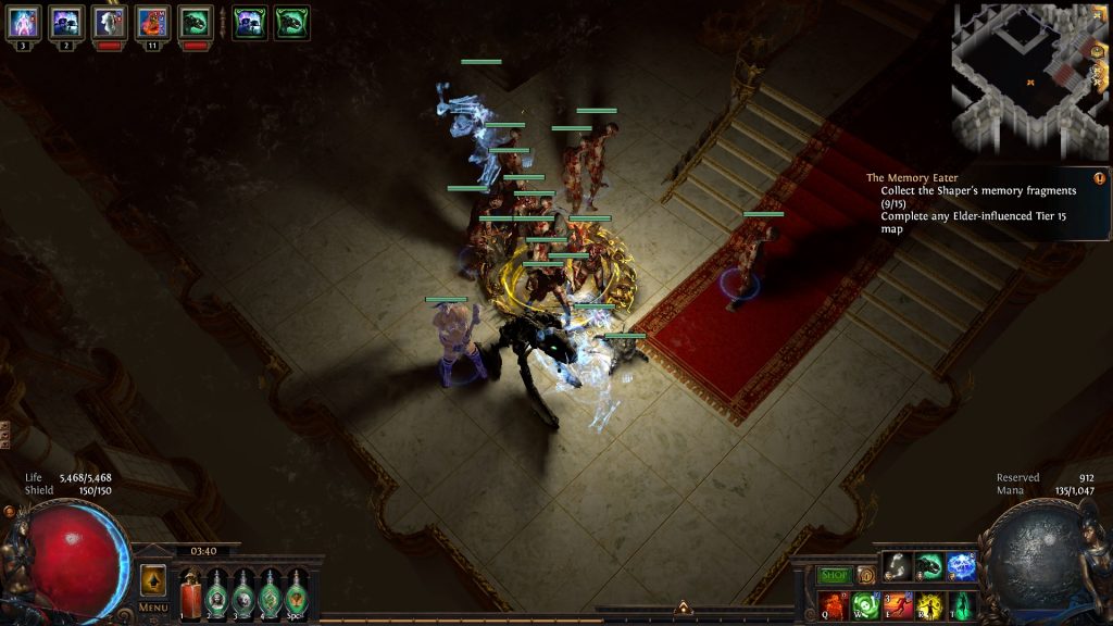 Path of Exile - Augmented Distant Memory - Blight League, Path of Exile -  Augmented Distant Memory - Blight League Toxic Rain/Miner (Meta Build/End  Game) Shadow/Saboteur (Projectile/Bow Chaos Build)