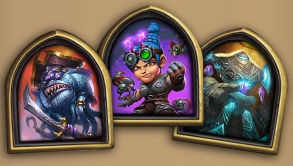 Three Hearthstone Battlegrounds Heroes